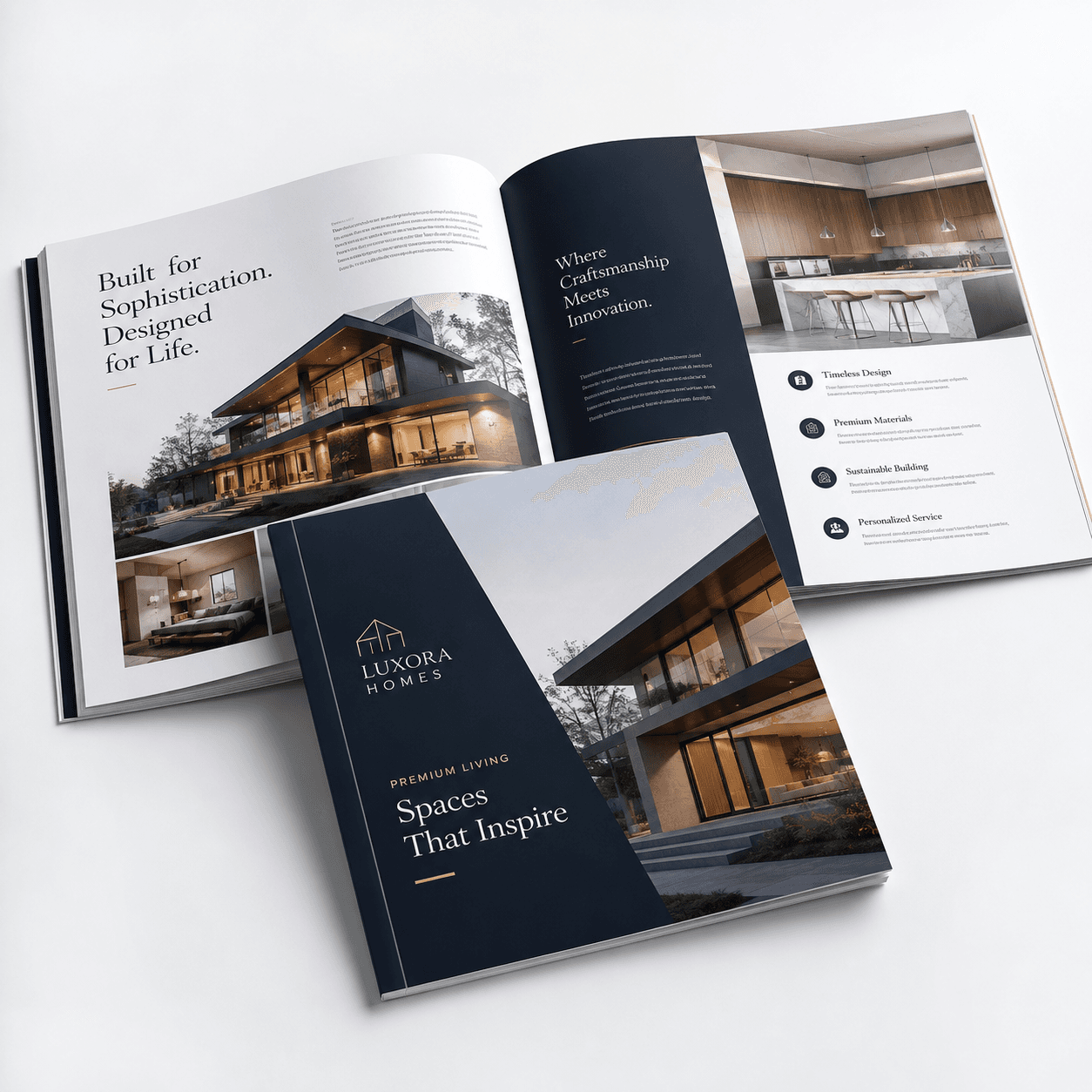 Premium Multi-Page Brochures / Catalogs