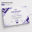 Certificates (A4, 300 GSM) view 3