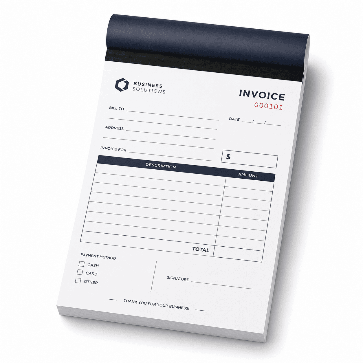 Invoice Books (A5, 50 Sets)