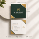 Square Cut Visiting Card view 2