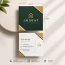 Square Cut Visiting Card view 2