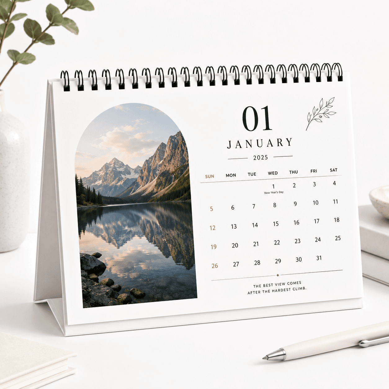 Table Calendar (Rectangle)