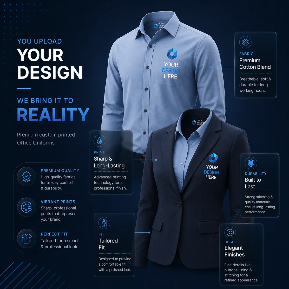 Corporate Uniforms, apparel & uniforms