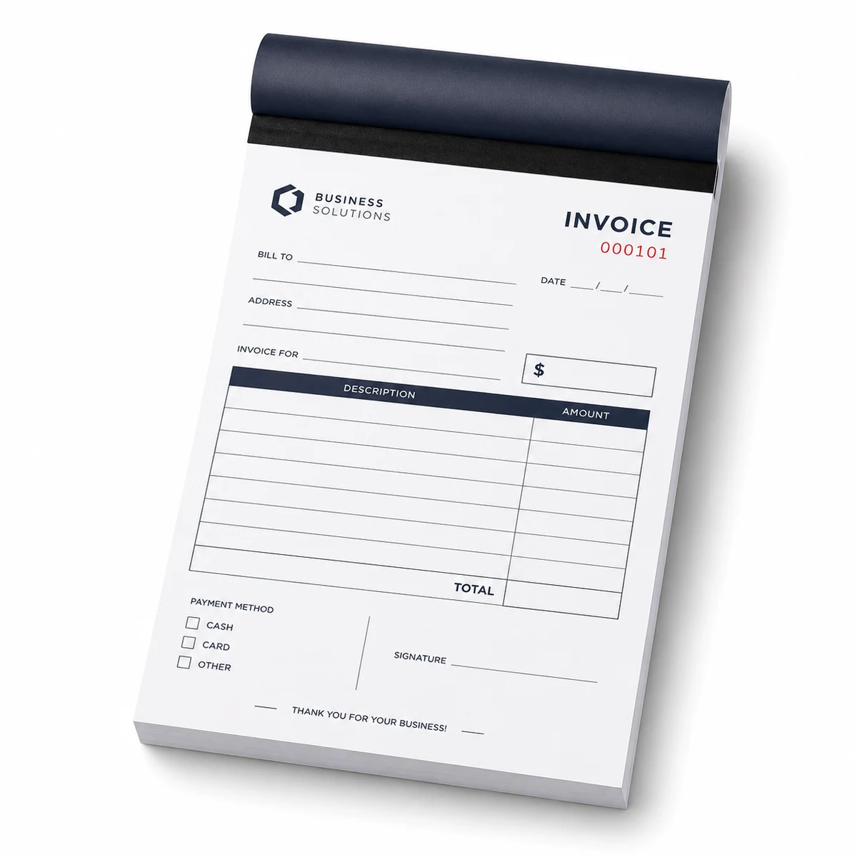 Invoice Books (A5, 50 Sets), office & speciality printing